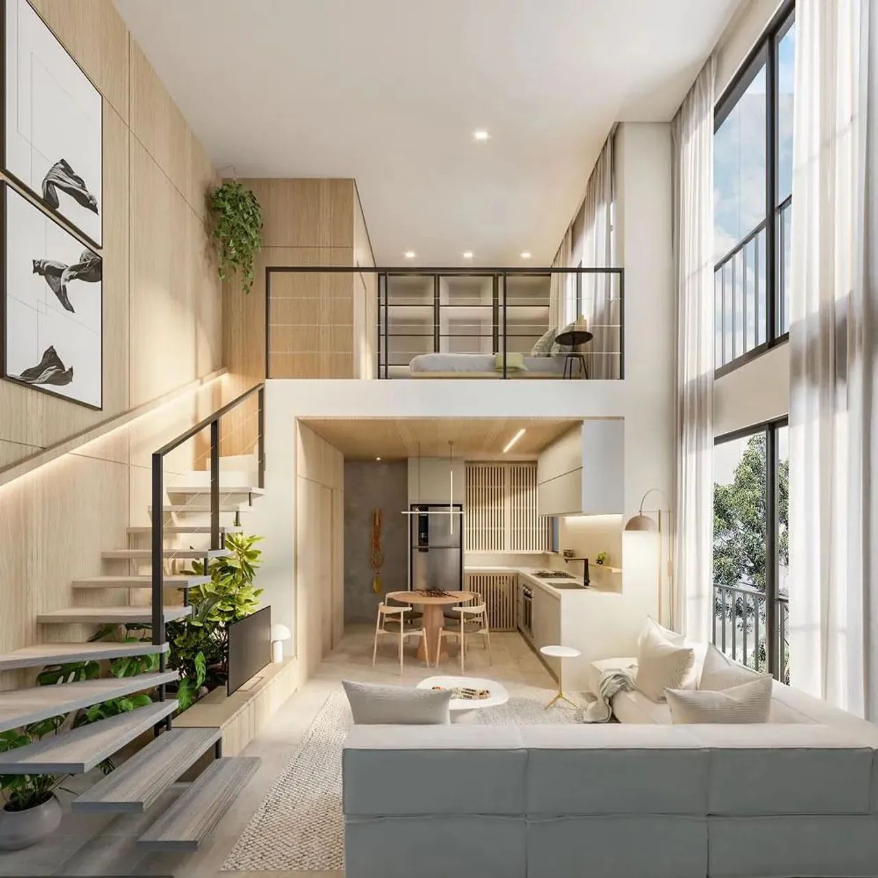 Loft no Brook Residence - Ribeirão da Ilha, Florianópolis (Conclusão da obra Julho de 2025