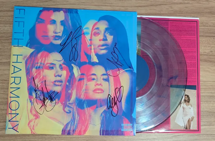 Vinil Vinyl Fifth Harmony Autografado