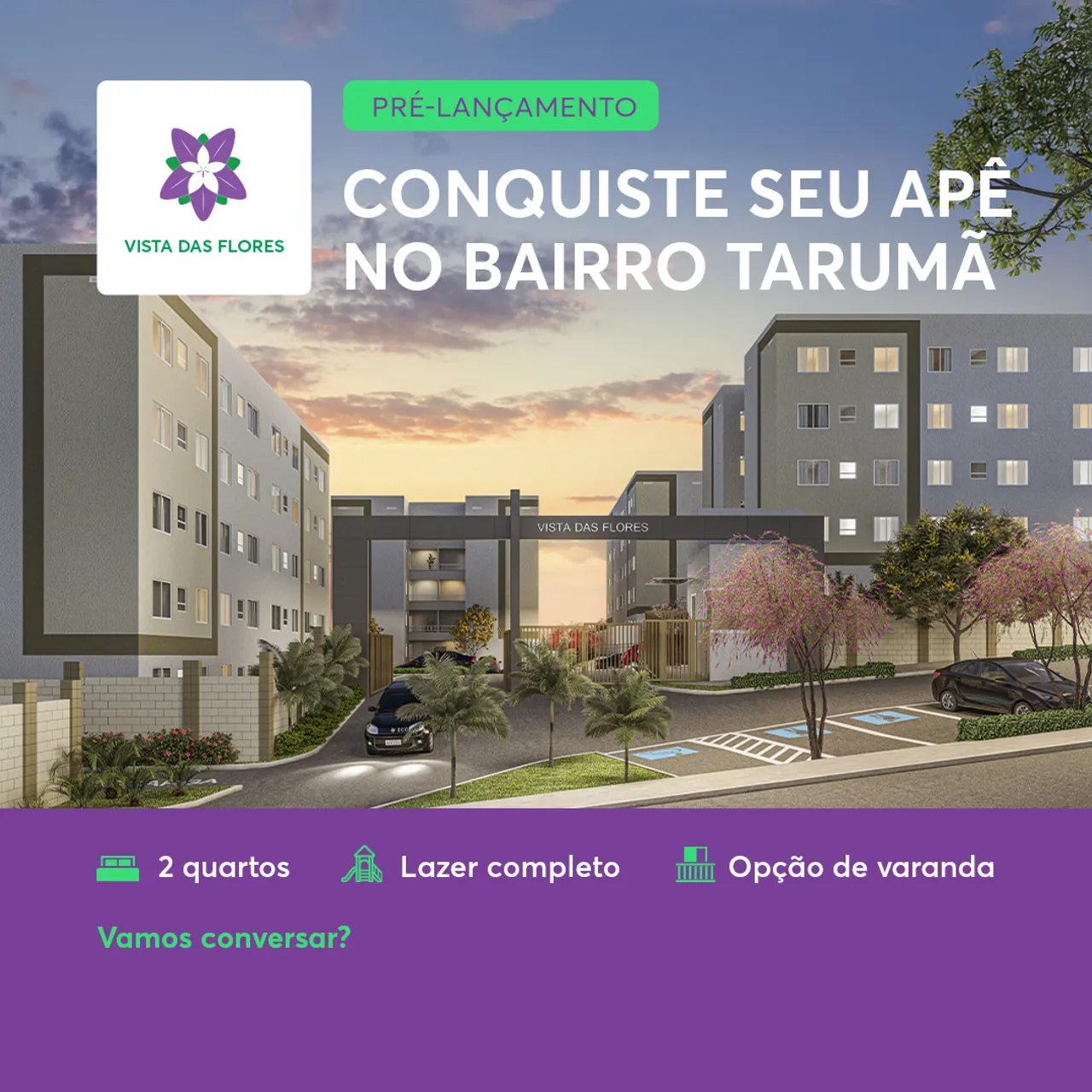 APARTAMENTO PELO MINHA CASA MINHA VIDA FAIXA 1 - VISTA DAS FLORES