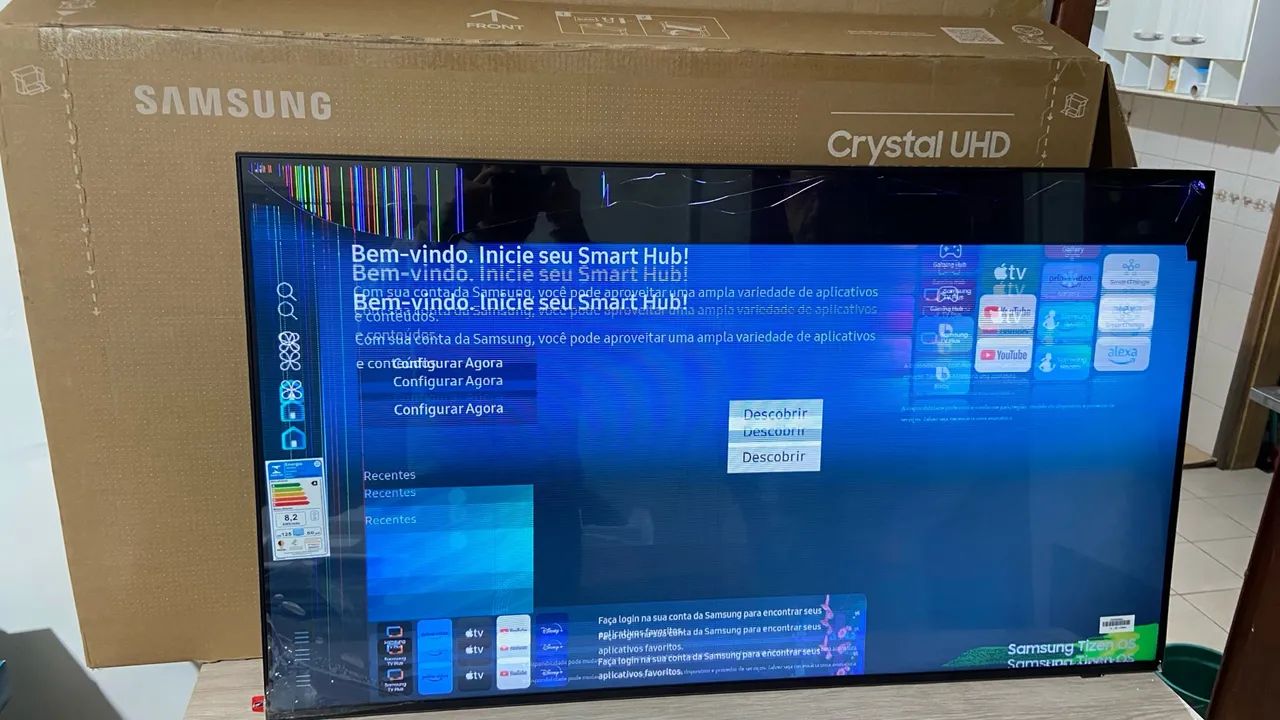 Smart TV 32 a 60  p/ Peças - Philips LG Aiwa Philco TELA QUEBRADA - Foto 2
