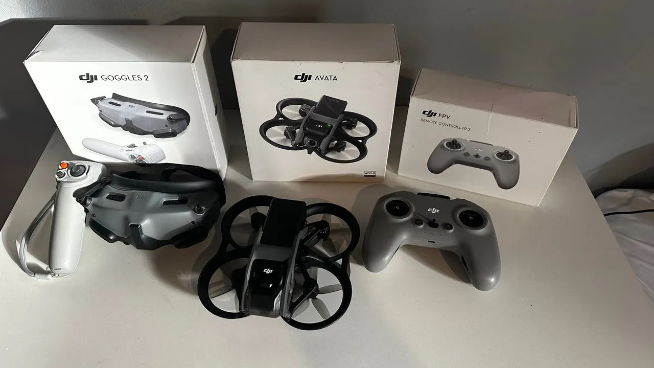 Kit Drone DJI Avata com FPV Goggles 2 e Controle - Foto 4