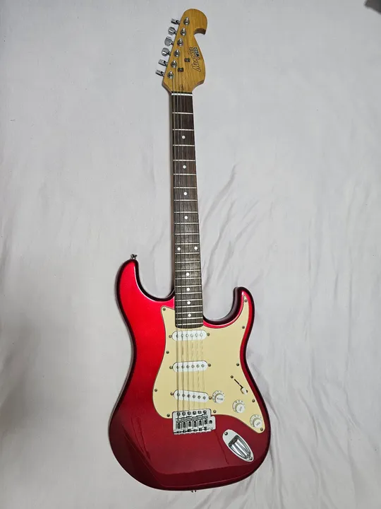 Guitarra Memphis Mg22 Vermelha