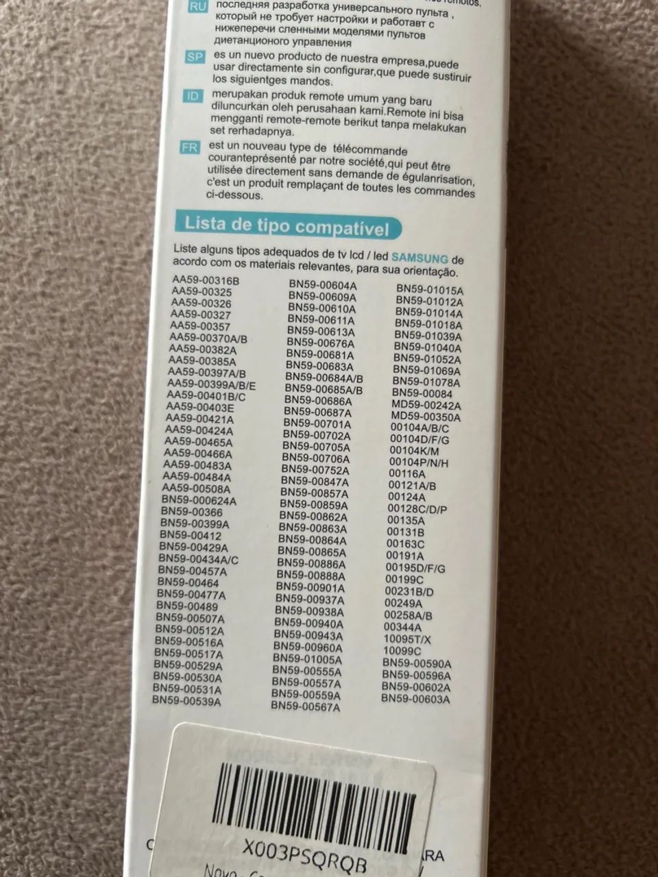Controle Remoto Smart TV LeLong LE-7699 - Foto 3