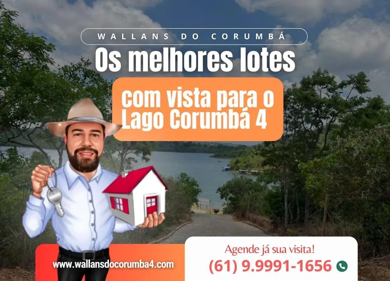 Lote à venda no Corumbá 4 - Só Compre com quem tem Exclusividade e os Melhores Lotes