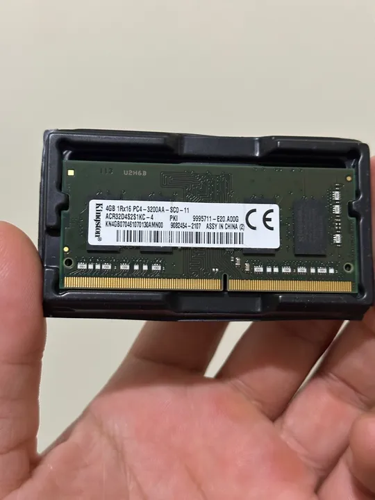 Memória RAM Notebook Kingston 4GB DDR4 3200MHz