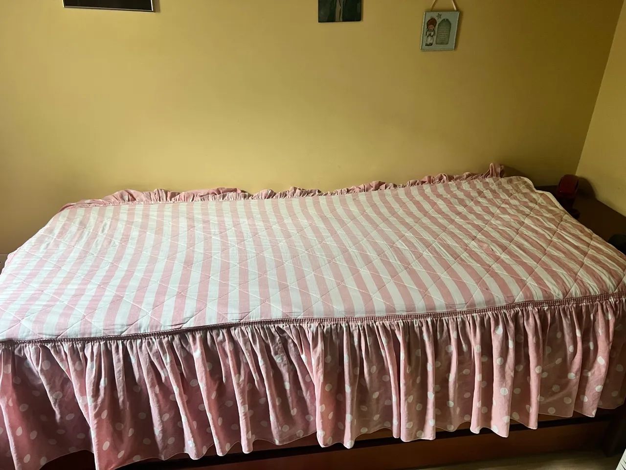 Cama Bicama solteiro com gavetão e bau