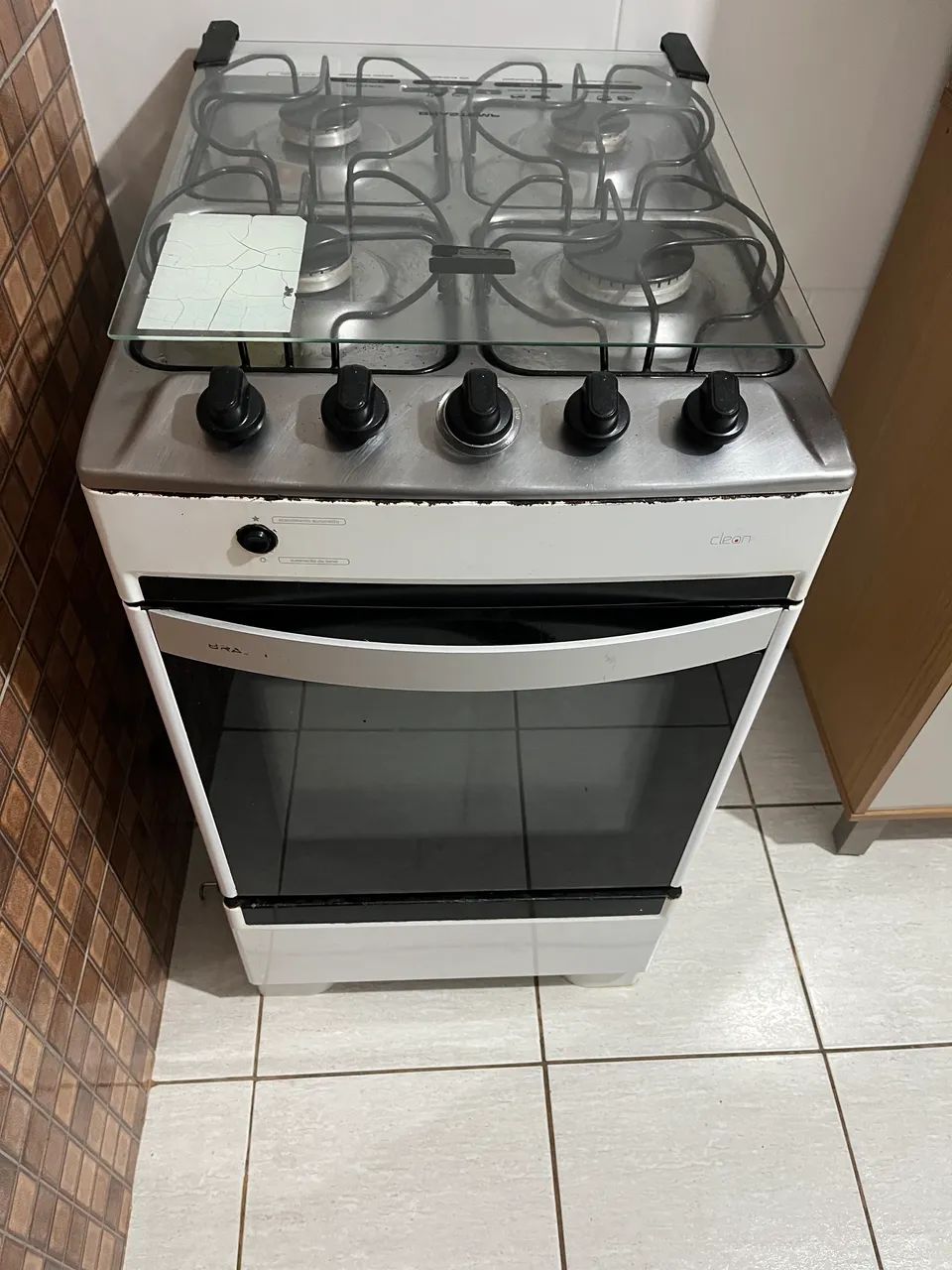 Fogão Brastemp Clean 4 Bocas