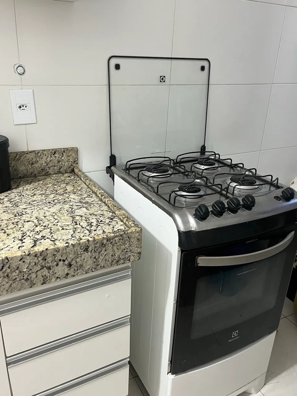 Fogão Electrolux 4 bocas usado + Sugar - funcionando - Foto 3