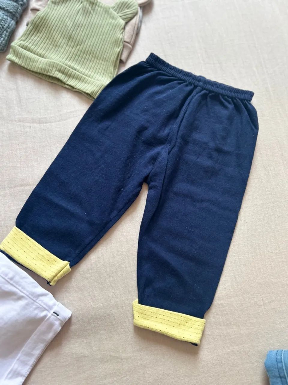 Conjunto de Roupas para Bebê - Verde, Branco e Azul - Foto 4