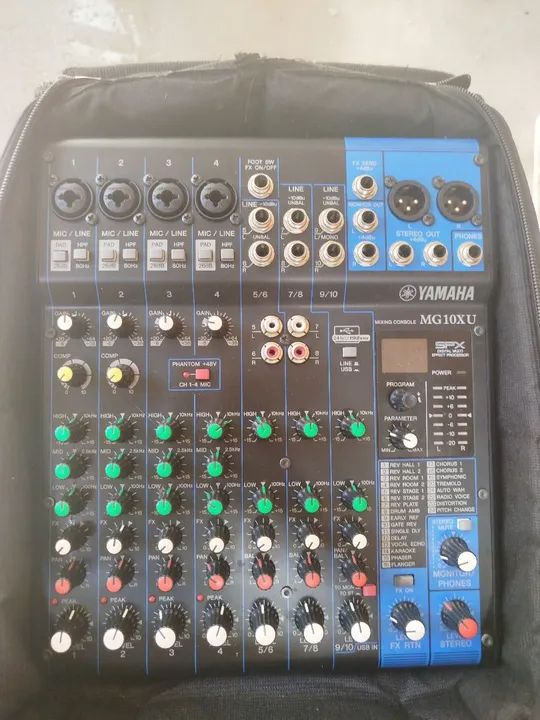Mesa de Som Yamaha MG10XU - 10 Canais - Foto 3