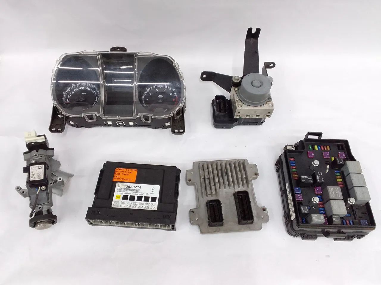 Kit Code S10 Gm  Chevrolet Ltz 2013 Sem Chave - Foto 4
