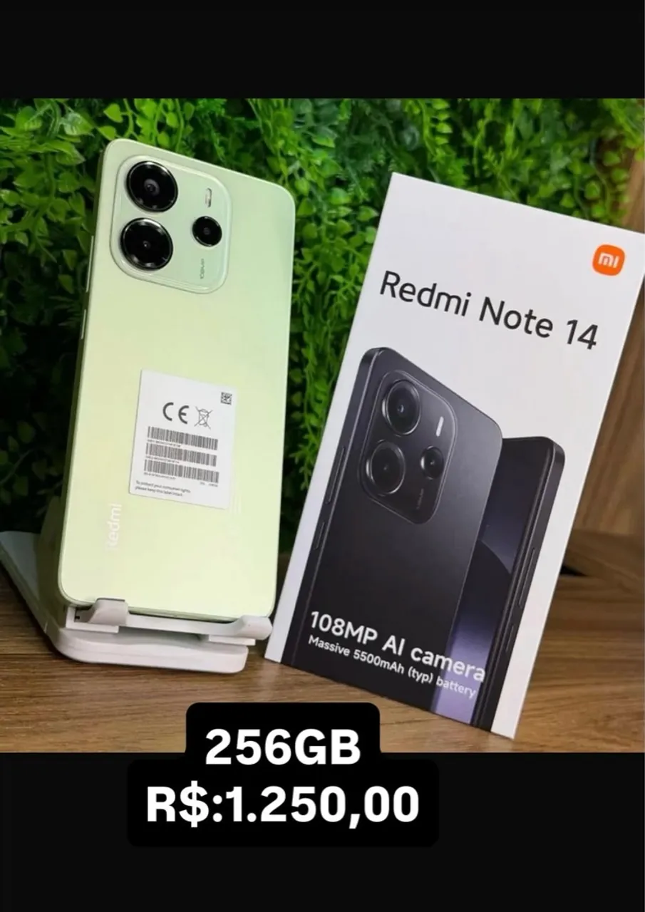 Celular novo 