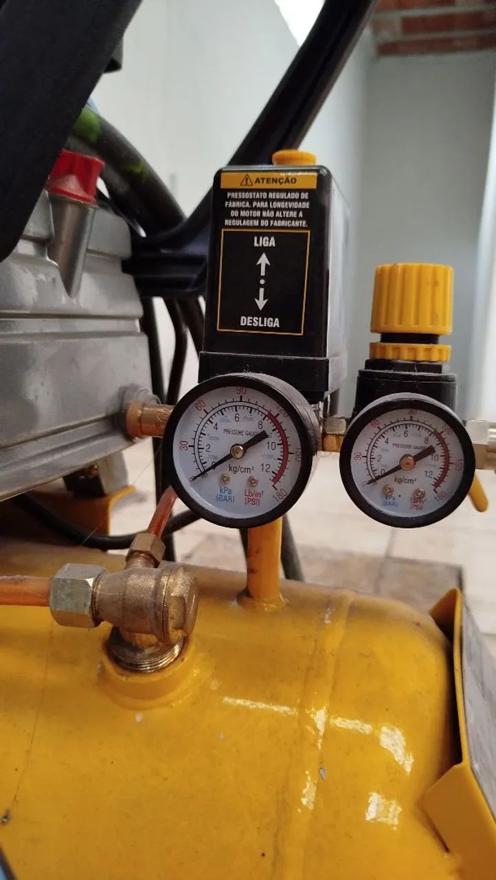 Compressor de ar Tekna CP8525 - 24L, 2,5 HP - Foto 4