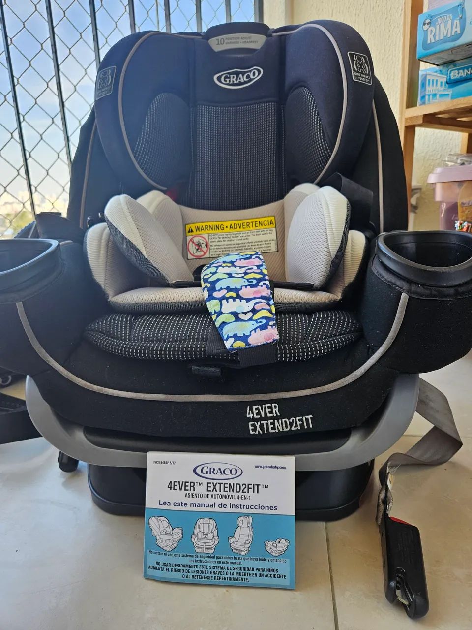 Cadeira para Auto Graco 4Ever Extend2Fit