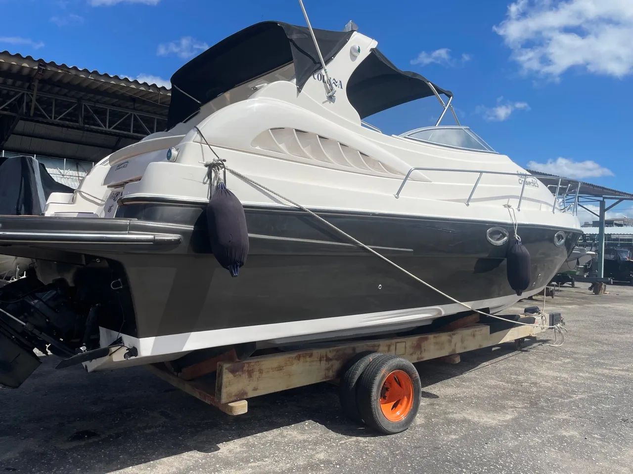 LANCHA COLUNA 32.5 DIESEL - Foto 5