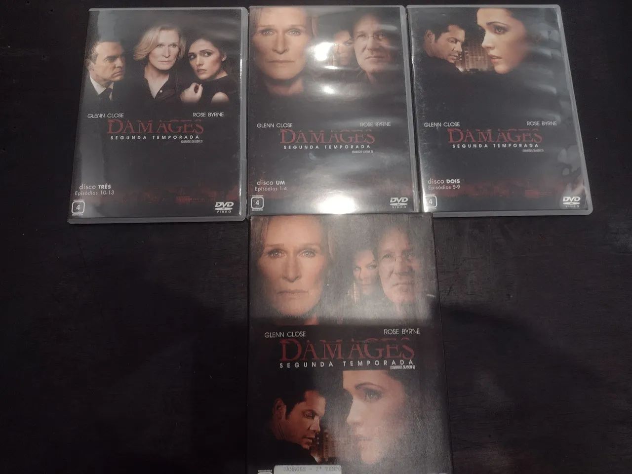DVDs Damages - 1ª e 2ª Temporada - Foto 4