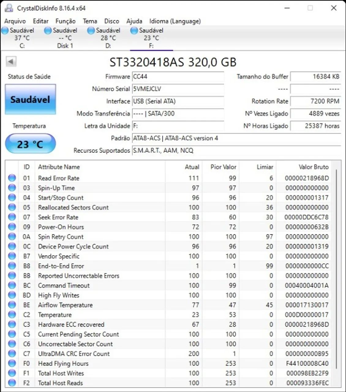 Hd Desktop 320gb Seagate Barracuda St3320418as - Foto 2