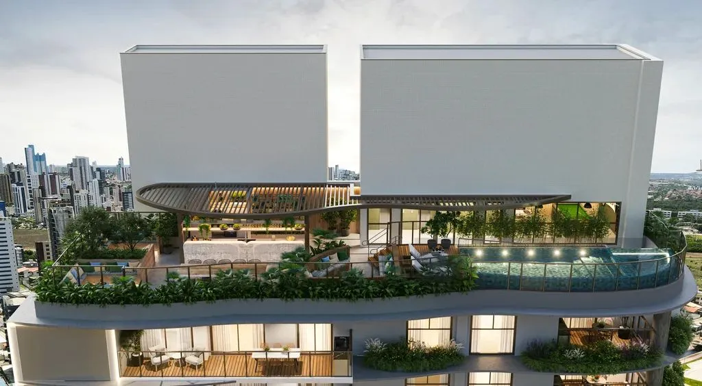 Maison du Parc - Apartamentos de 3 e 4 Quartos no Jardim Oceania em João Pessoa - PB. com