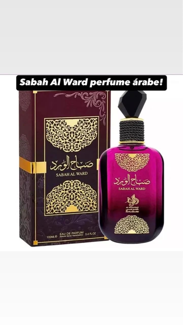 Perfume Árabe Sabah Al Ward 100ml