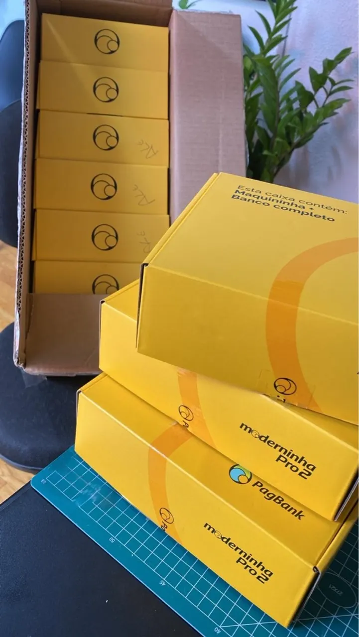 Moderninha Pro 2 PagBank - Máquina de Cartão