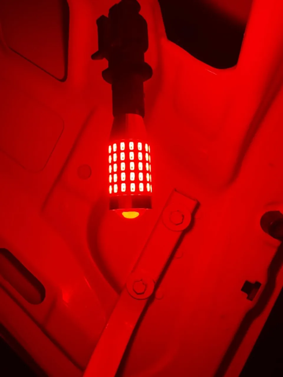 Led T10 T15 Alta Potencia Vermelho Muito Forte Lanterna Traseira