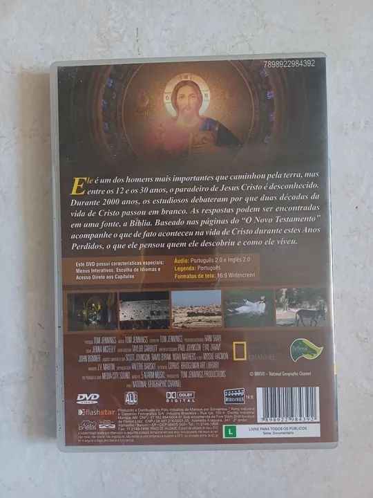 DVD Os Anos Perdidos de Cristo - National Geographic - Foto 3