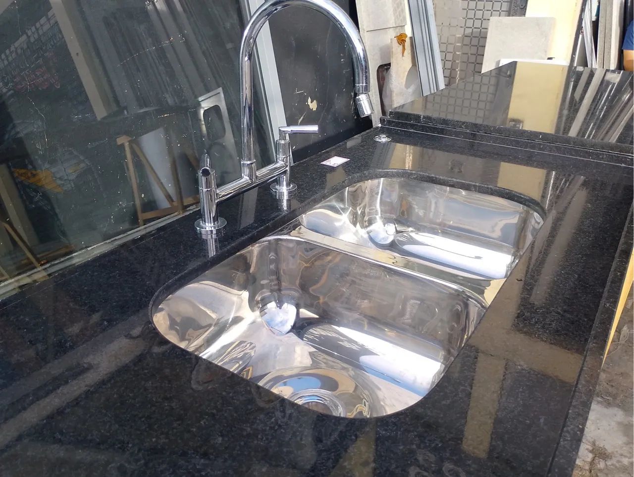 Pia de cozinha São Gabriel Cuba dupla de 2,5 mts   - Foto 4