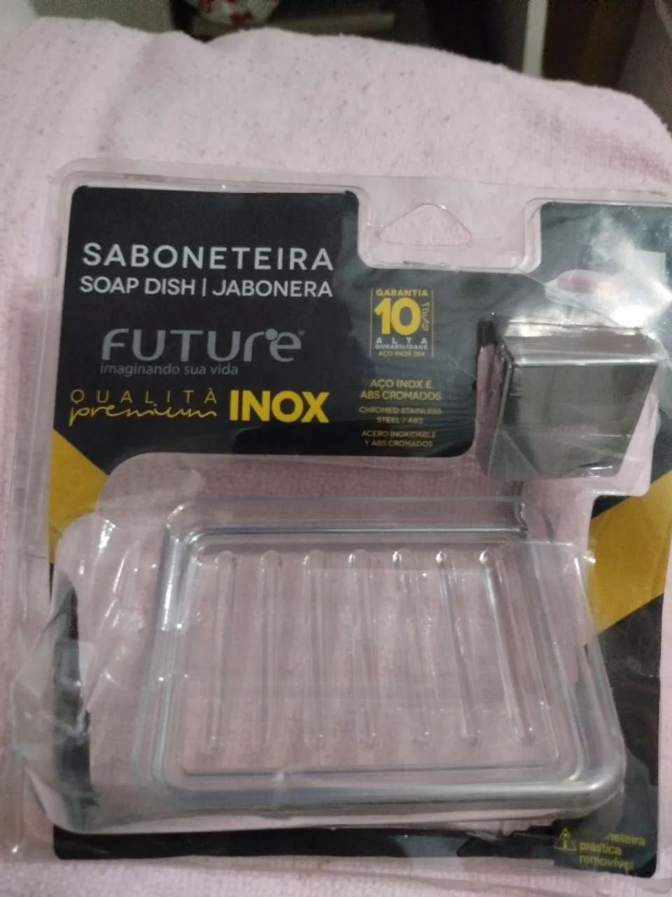 Saboneteira Inox Future