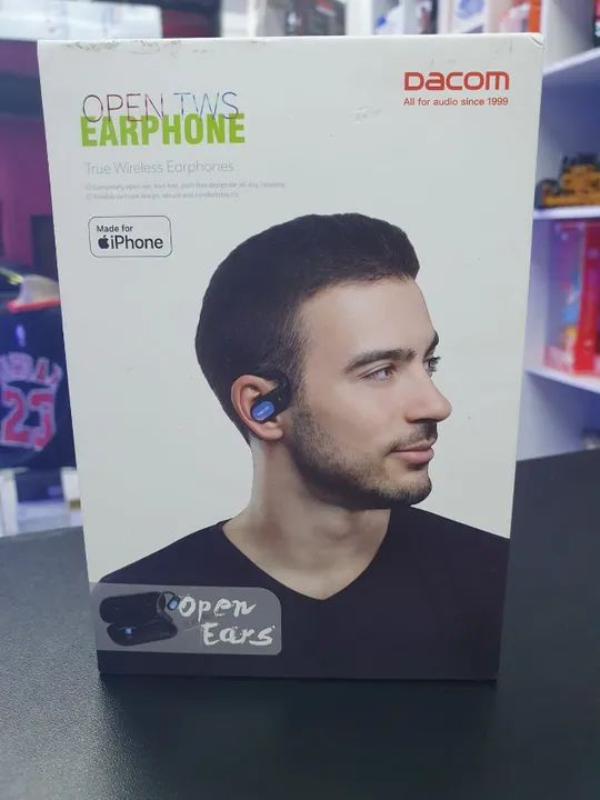 Fone de Ouvido Bluetooth Dacom Condução Ossea TWS Earbuds Open Ears