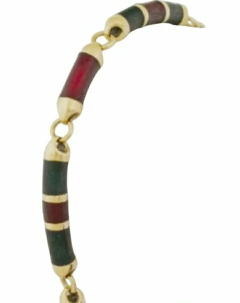 PULSEIRA ITALIANA, EM OURO AMARELO 18K(750), MACIÇO.  - Foto 4