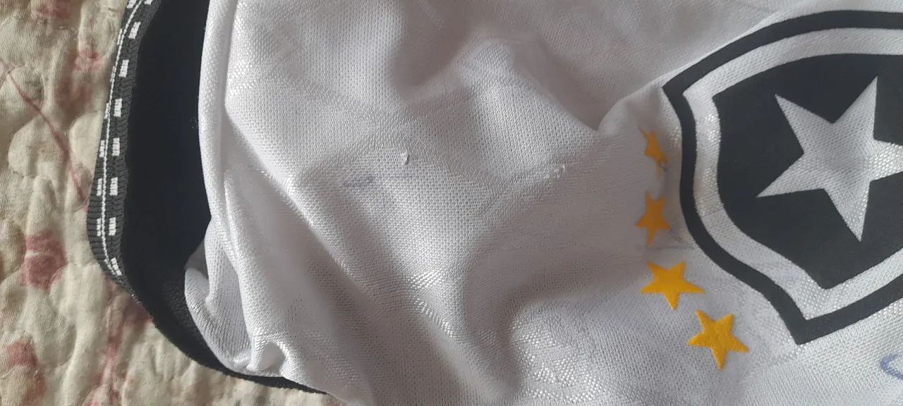 Camisa botafogo  seven up branca  ( com autógrafos  ) - Foto 3