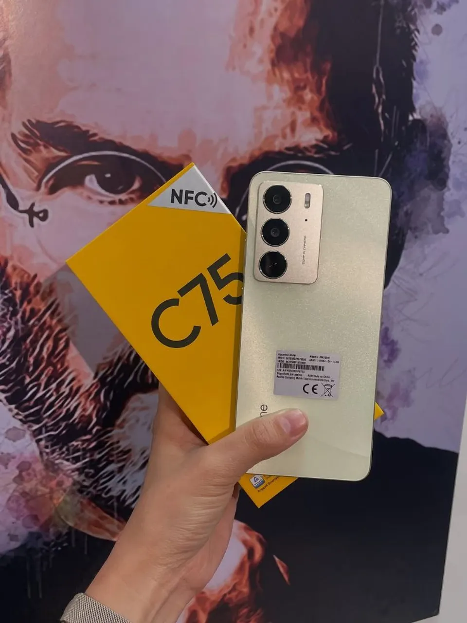 Realme C75 NFC - Novo, Lacrado e com Garantia!