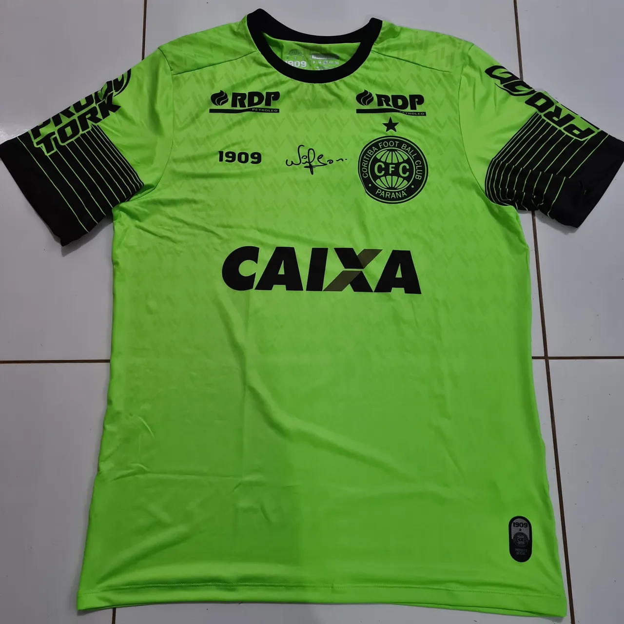 Camisa Coritiba 1909 de Goleiro Verde
