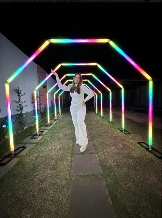 Túnel infinity e arcos de led  - Foto 3