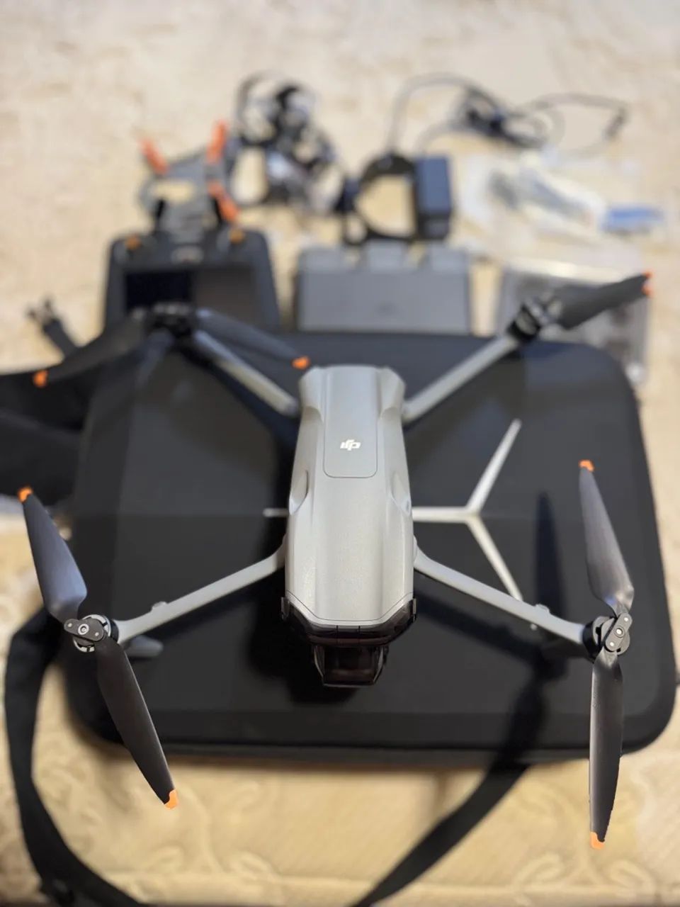 Drone DJI Air 3 Fly More Combo Completo + Acessórios 