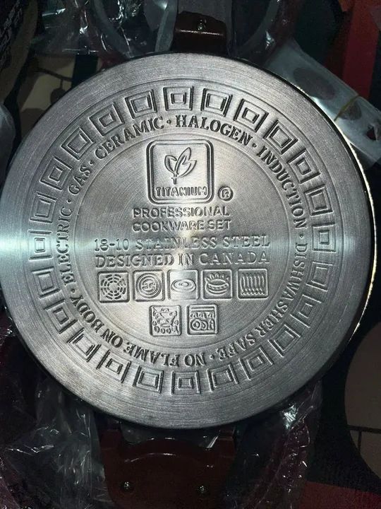 Conjunto de panelas de cerâmica 23 peças - Titanium - Foto 5