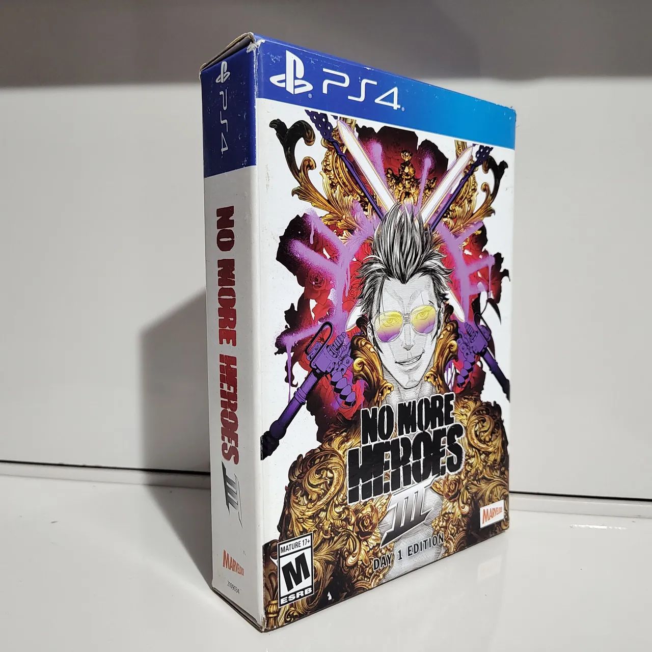 No More Heroes 3 Day 1 Edition PS4 Box Completa Playstation 4 Seminovo - Foto 2