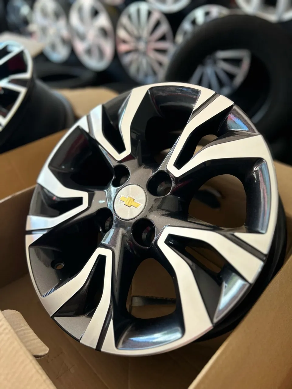 Rodas de liga leve Chevrolet aro 14
