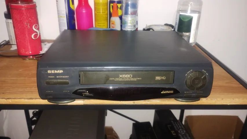 SUCATA VÍDEO CASSETE SEMP X680 PARA PEÇAS 