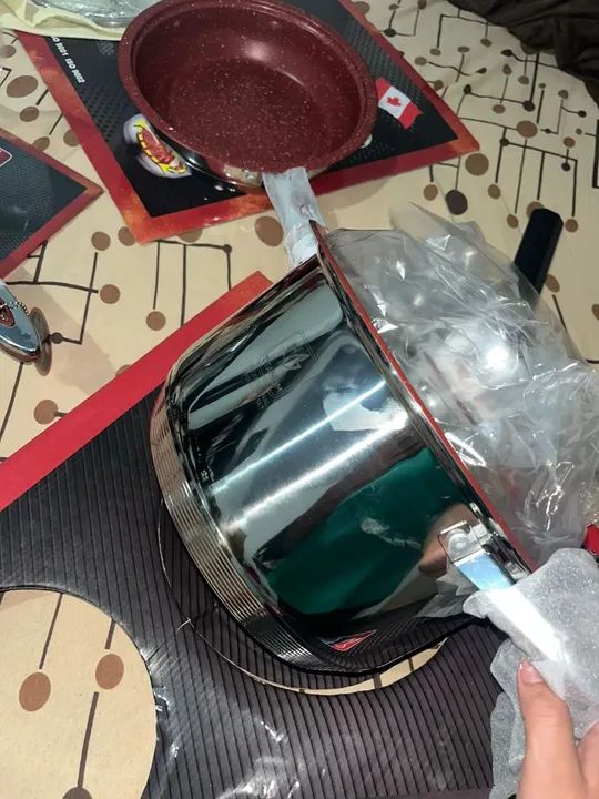 Conjunto de panelas de cerâmica 23 peças - Titanium - Foto 4