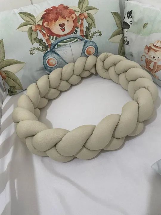 Enxoval de Berço Infantil - Tema Safari - Foto 2