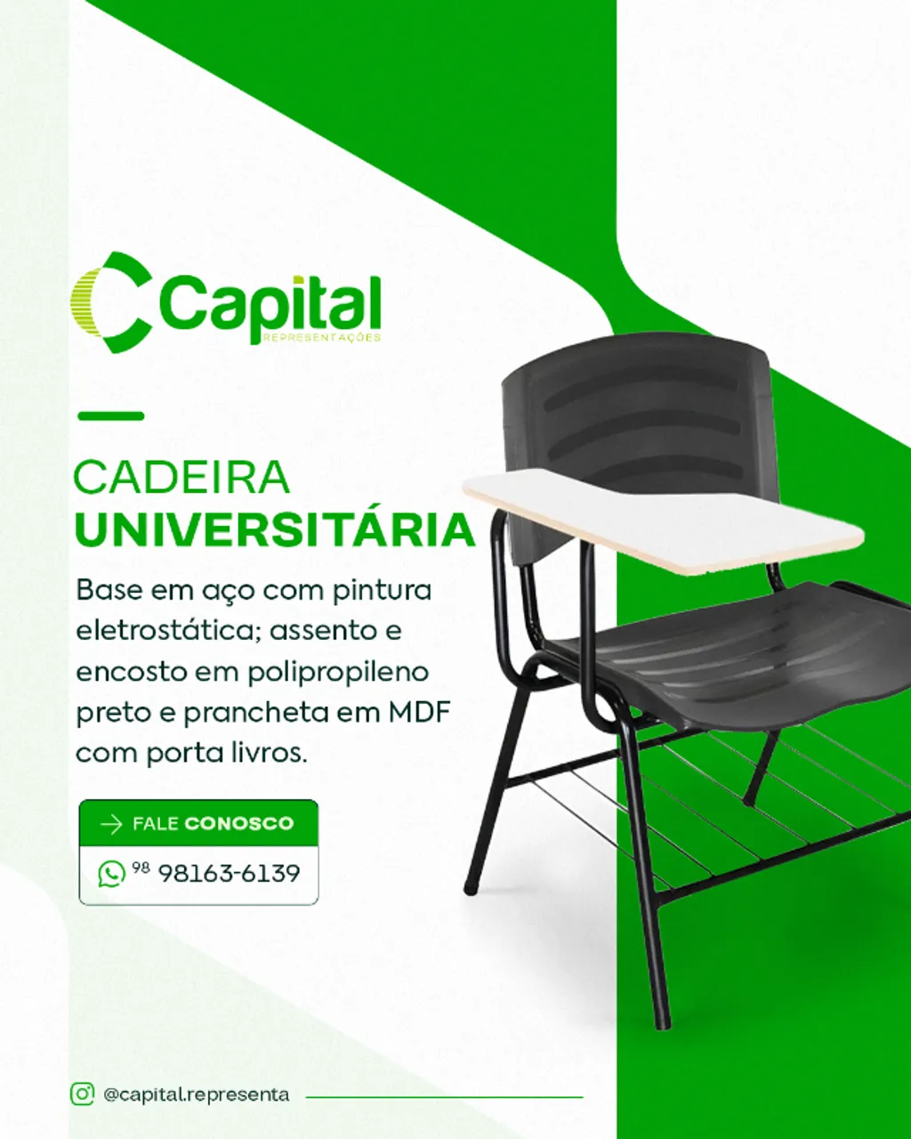 CADEIRA UNIVERSITÁRIA