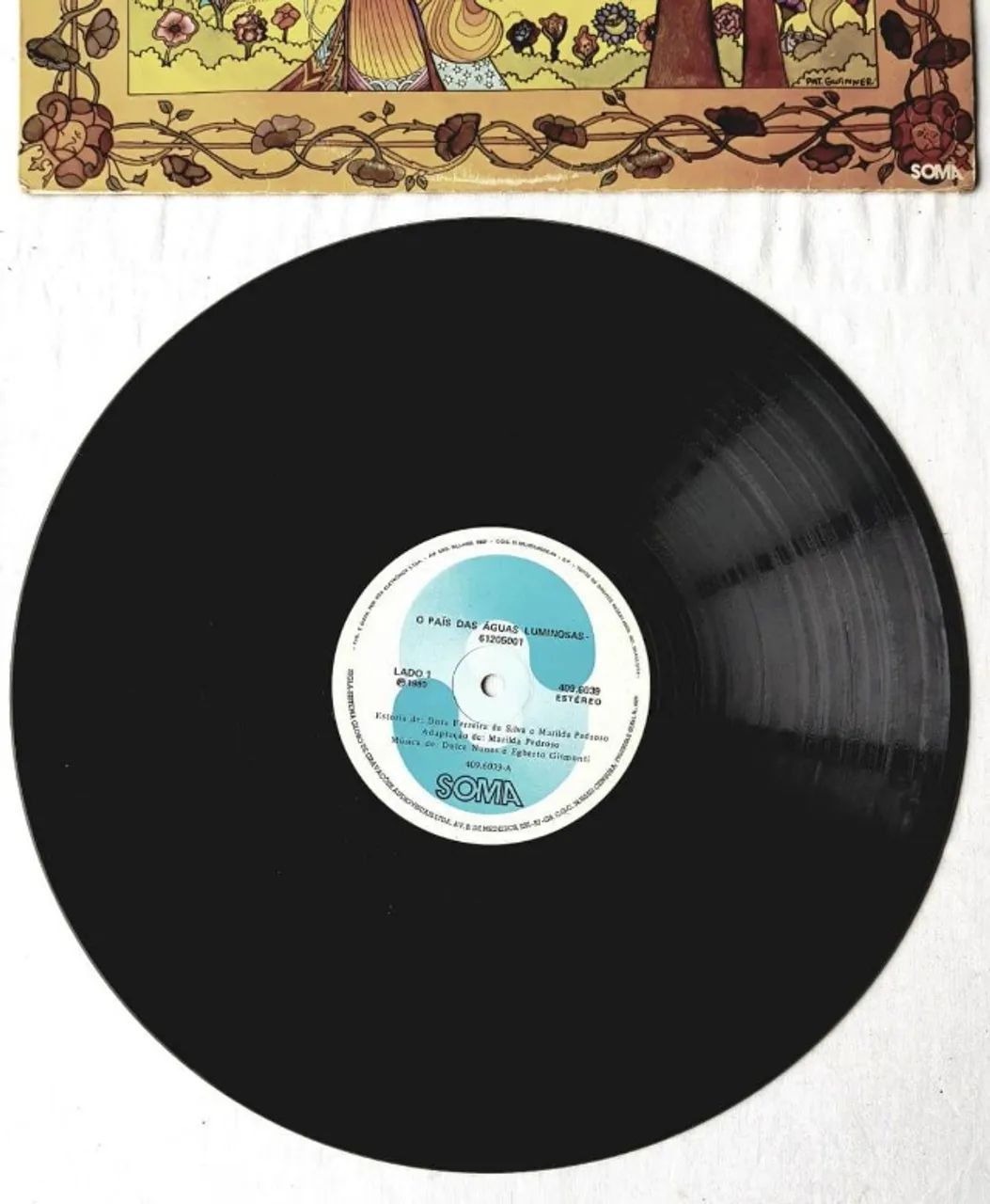 Disco Vinil - LP - O País das Águas Luminosas (A Viagem do Vaporzinho Tereré) - 1980 - Foto 5