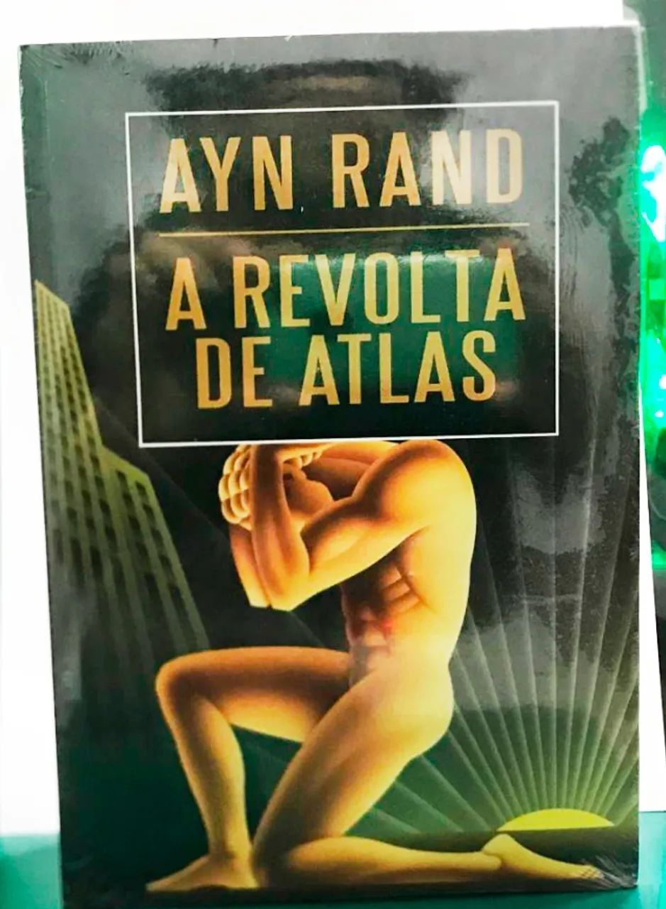 Livro A Revolta De Atlas. Vol. Único. De Ayn Rand.  NOVO / LACRADO.