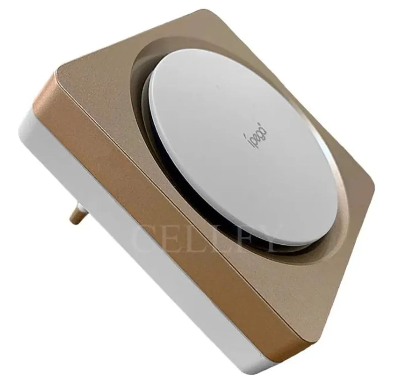 Campainha Residência De Tomada S/fio Longo Alcance 38 Toques Cor Dourado - Foto 4