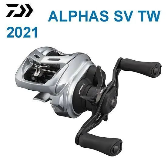 Carretilha Daiwa Alphas 800 SV TW XHL - Esportes Aquáticos