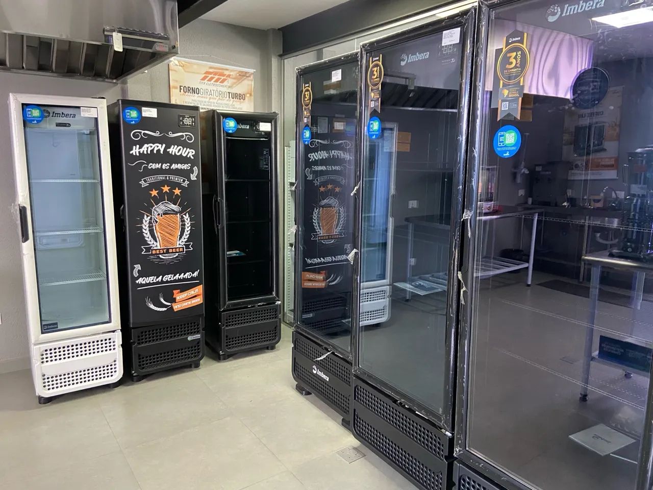 VRS-16 FB REFRIGERADOR VISA COOLER FULL BLACK - IMBERA - Foto 4