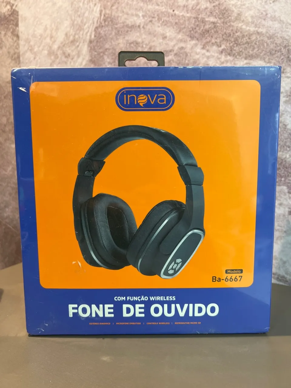 Fone de ouvido Basike bluetooth Ba-6667