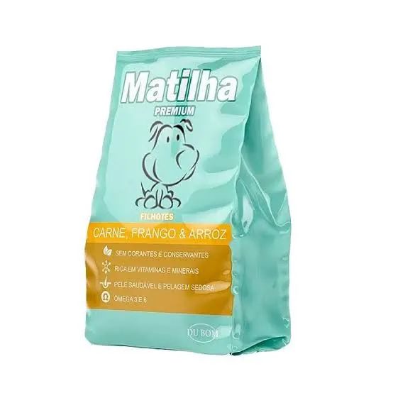 Ração Matilda Filhote - Crescimento Saudável para Seu Cãozinho! 