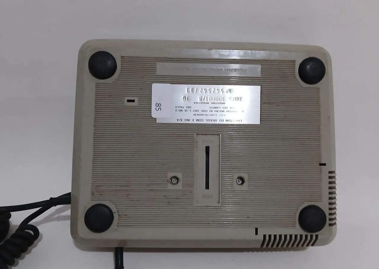 Telefone de Mesa da Marca Ericsson Cinza anos 80 - Foto 6